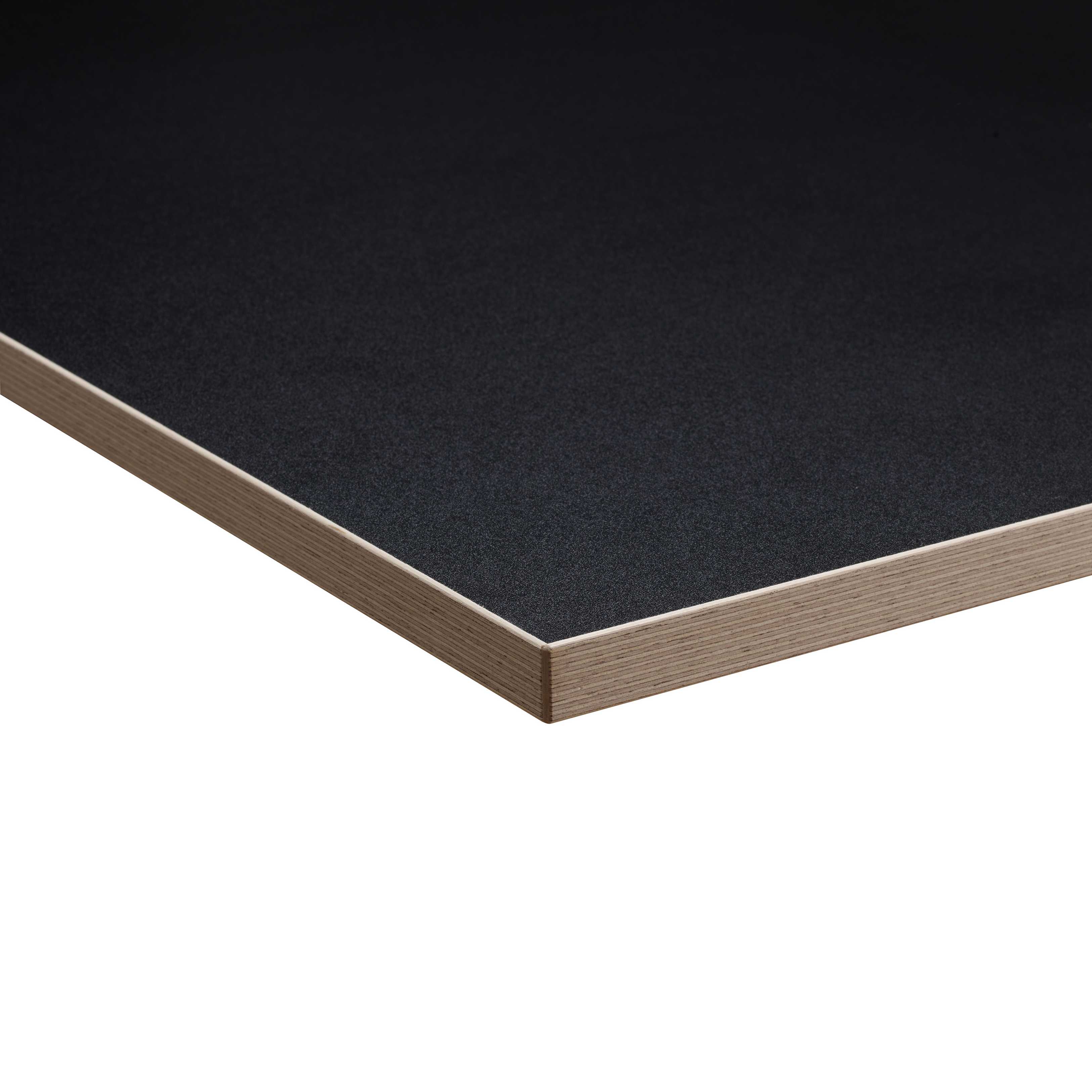 black ply edged standard gaming desktops for height adjustable standing gaming desks by ninja