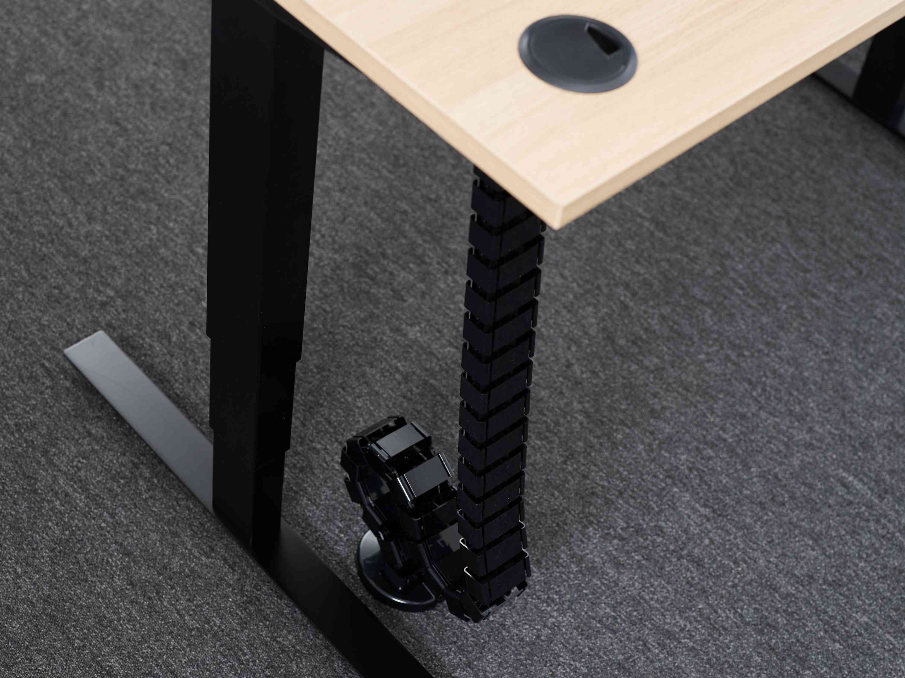 Cable Spine for ninja height Adjustable Desks