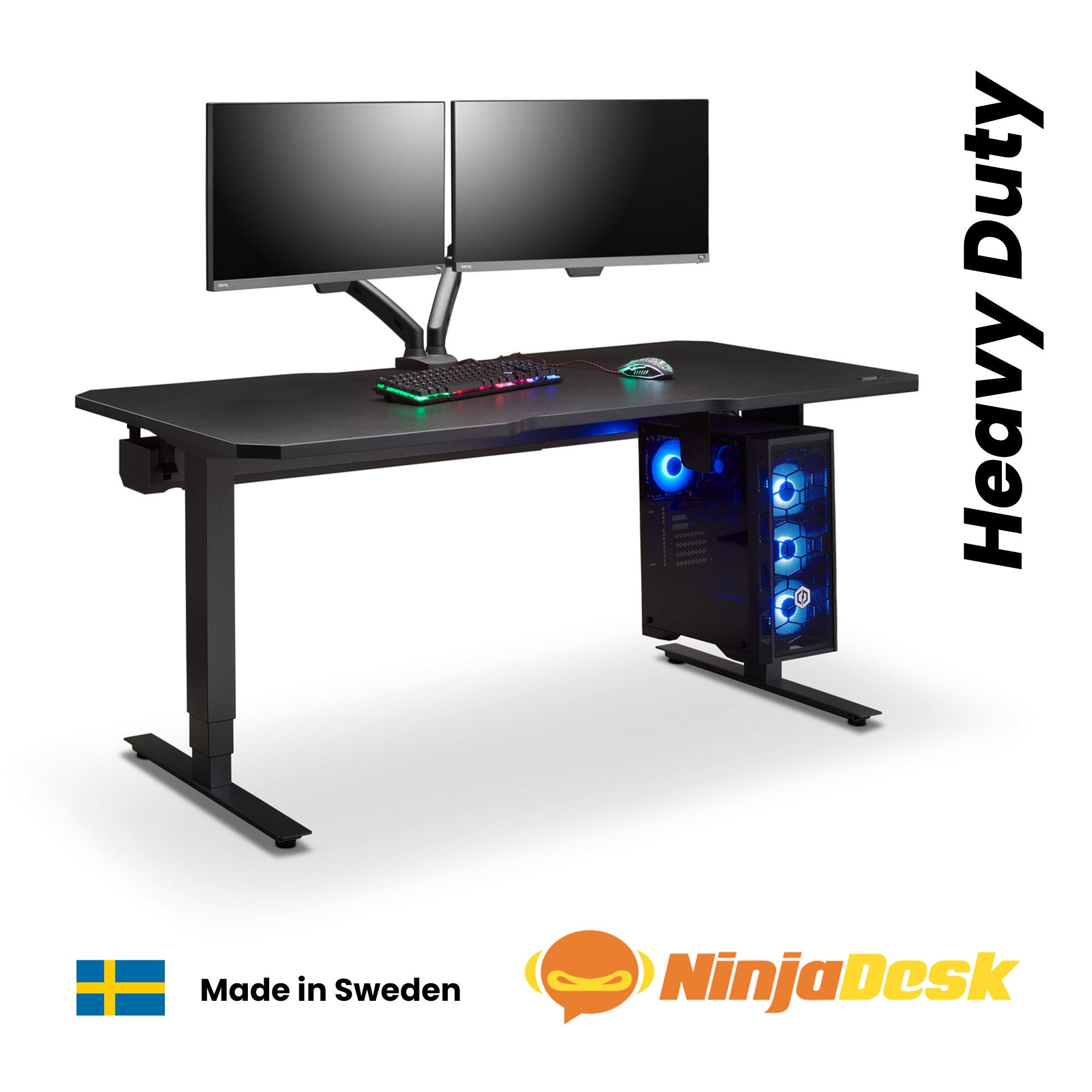 Professional Standing Gaming Desk (with Bluetooth Control)