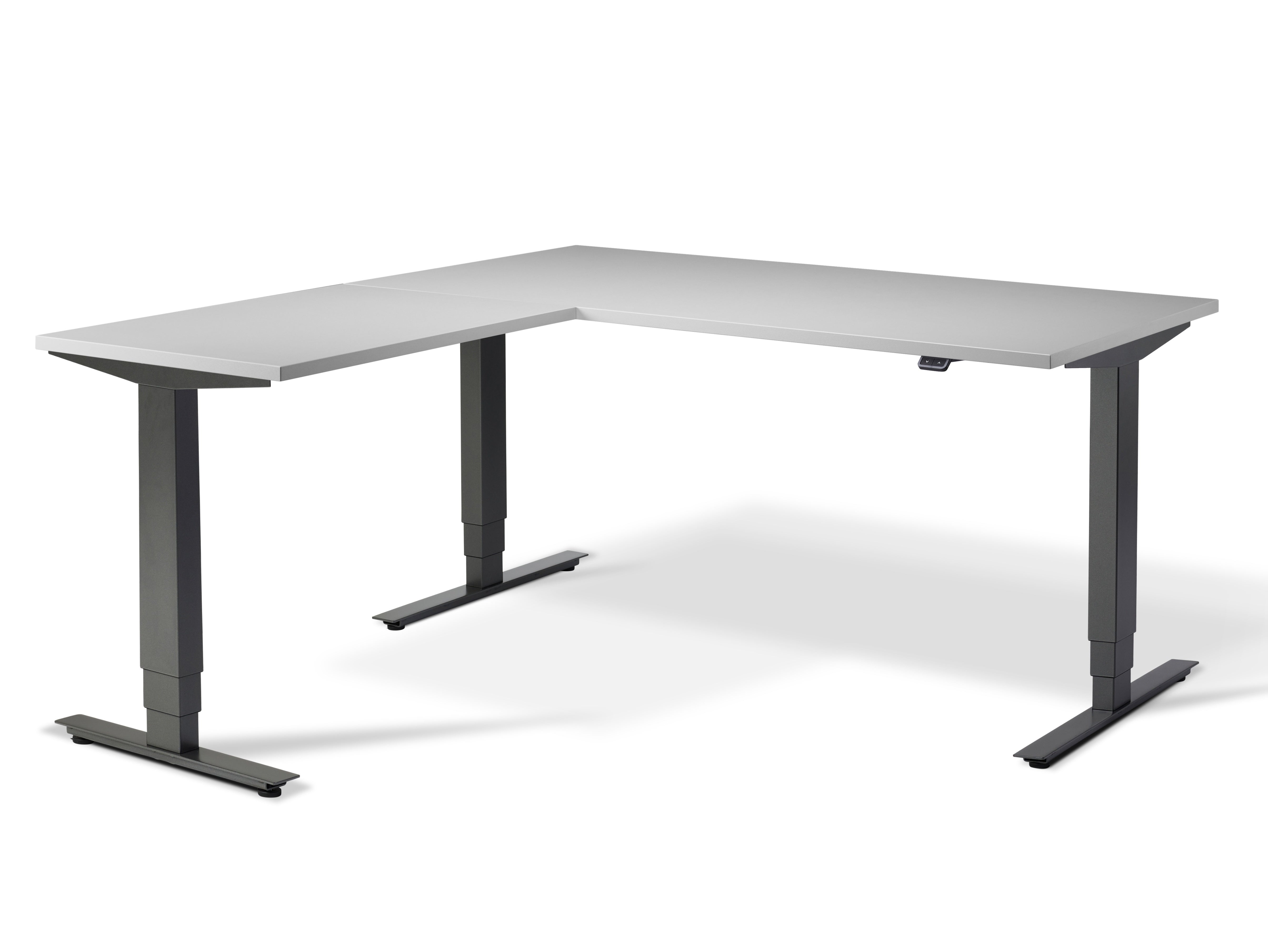 Grey corner deals gaming desk