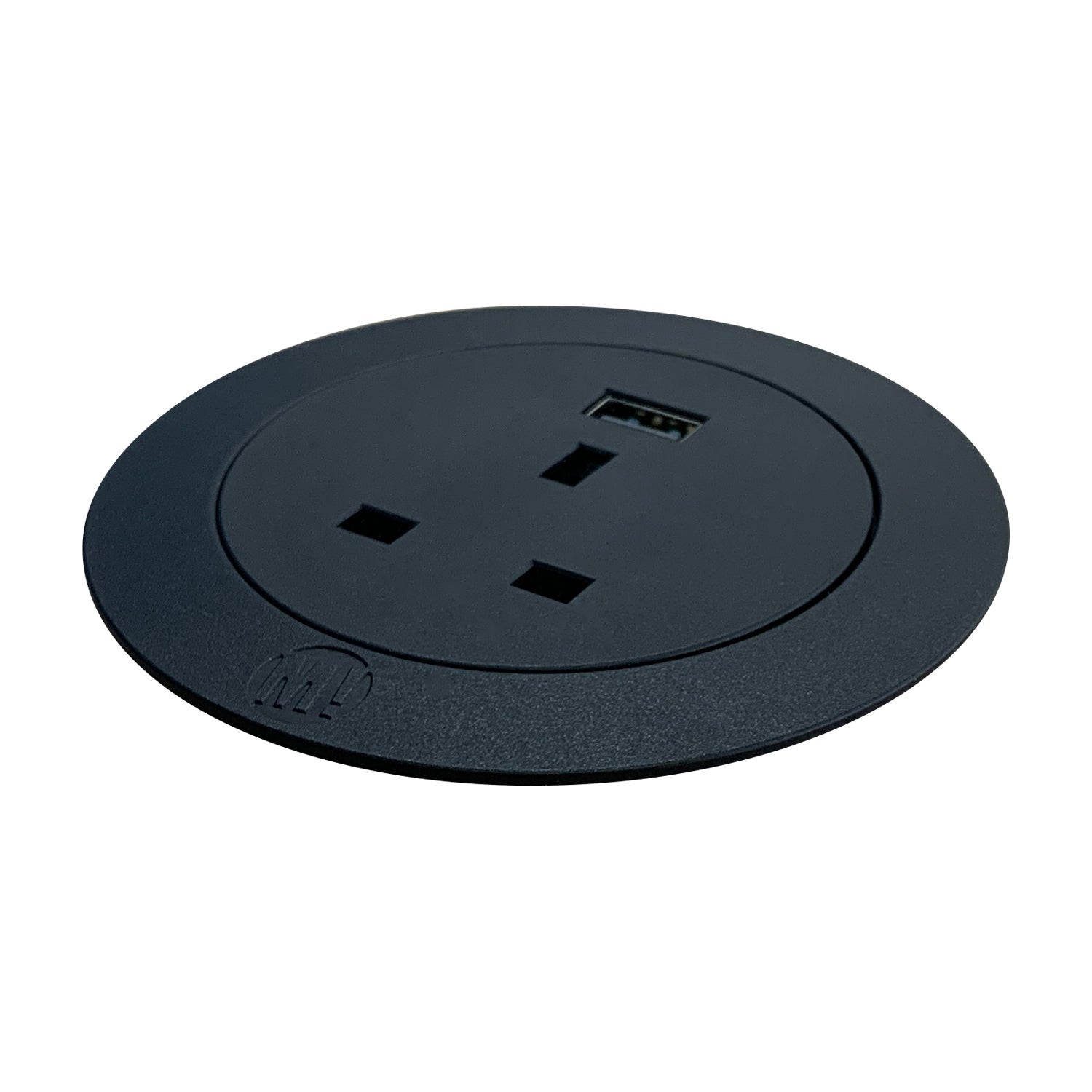 NINJA Desktop Power Outlet with single USB Smart-Charge - Black