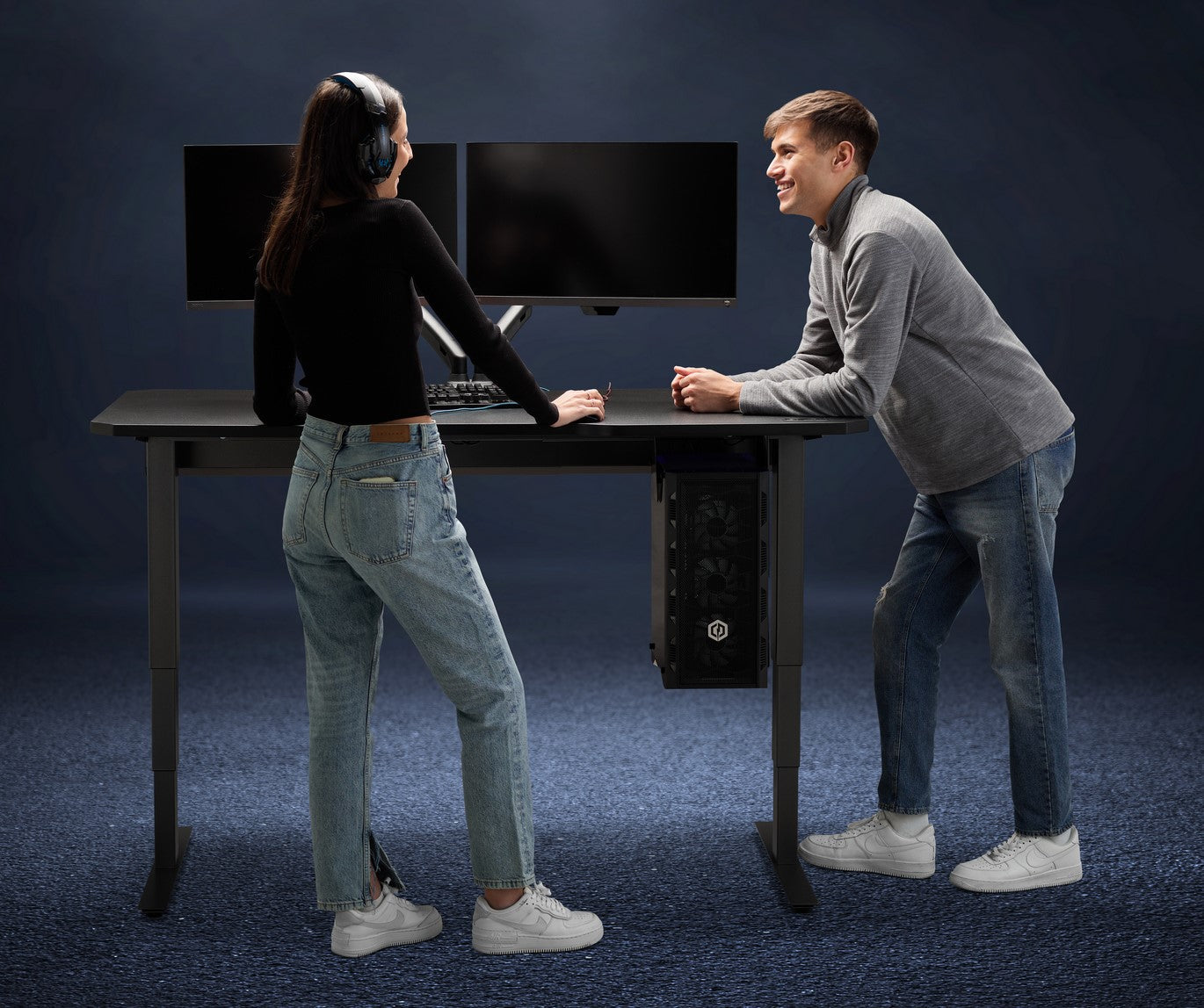Bundle Deal - Professional Standing Gaming Desk
