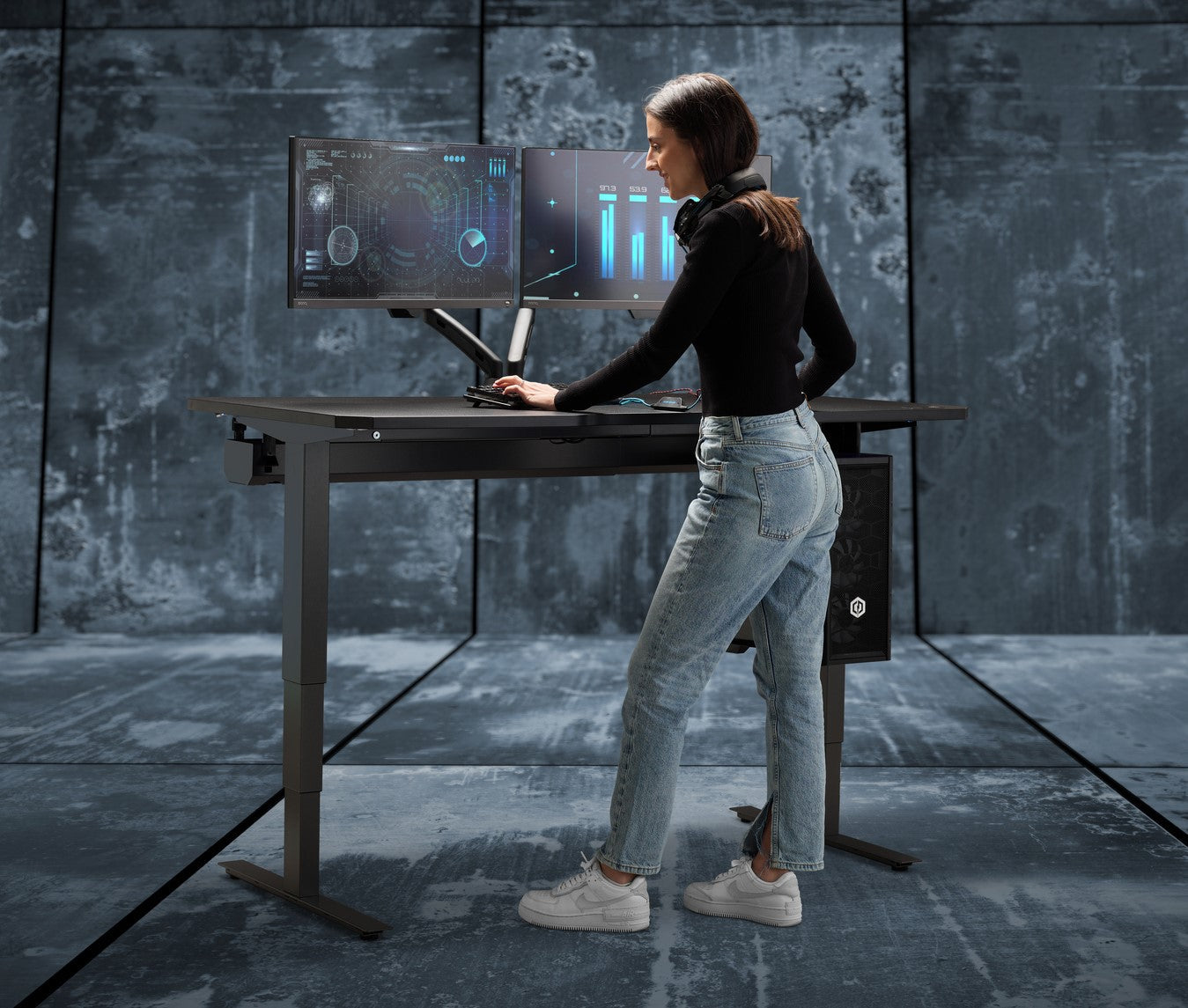 Bundle Deal - Professional Standing Gaming Desk