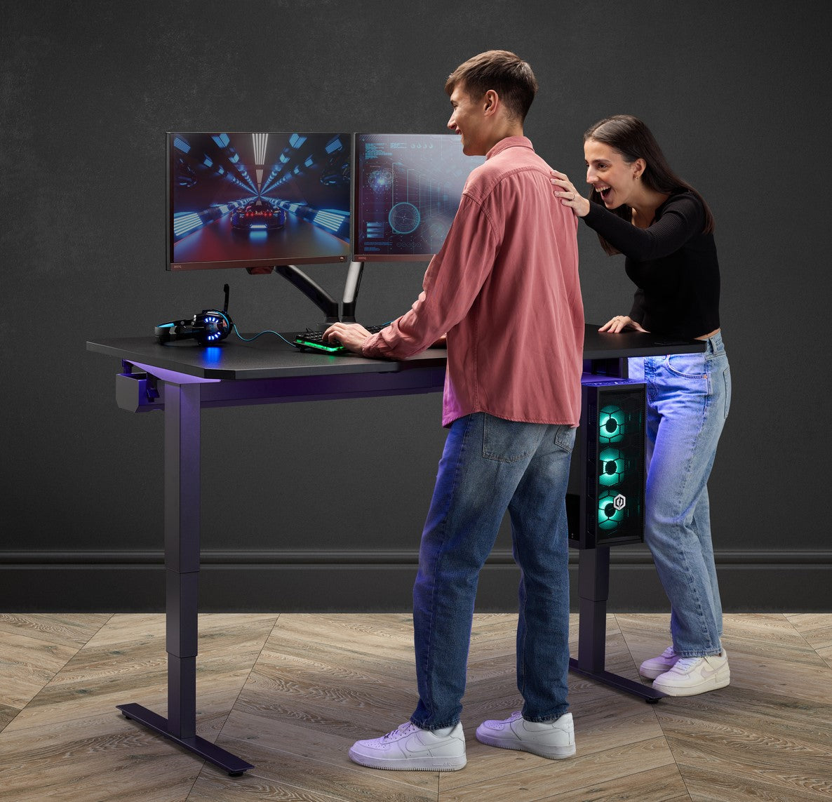 Bundle Deal - Professional Standing Gaming Desk