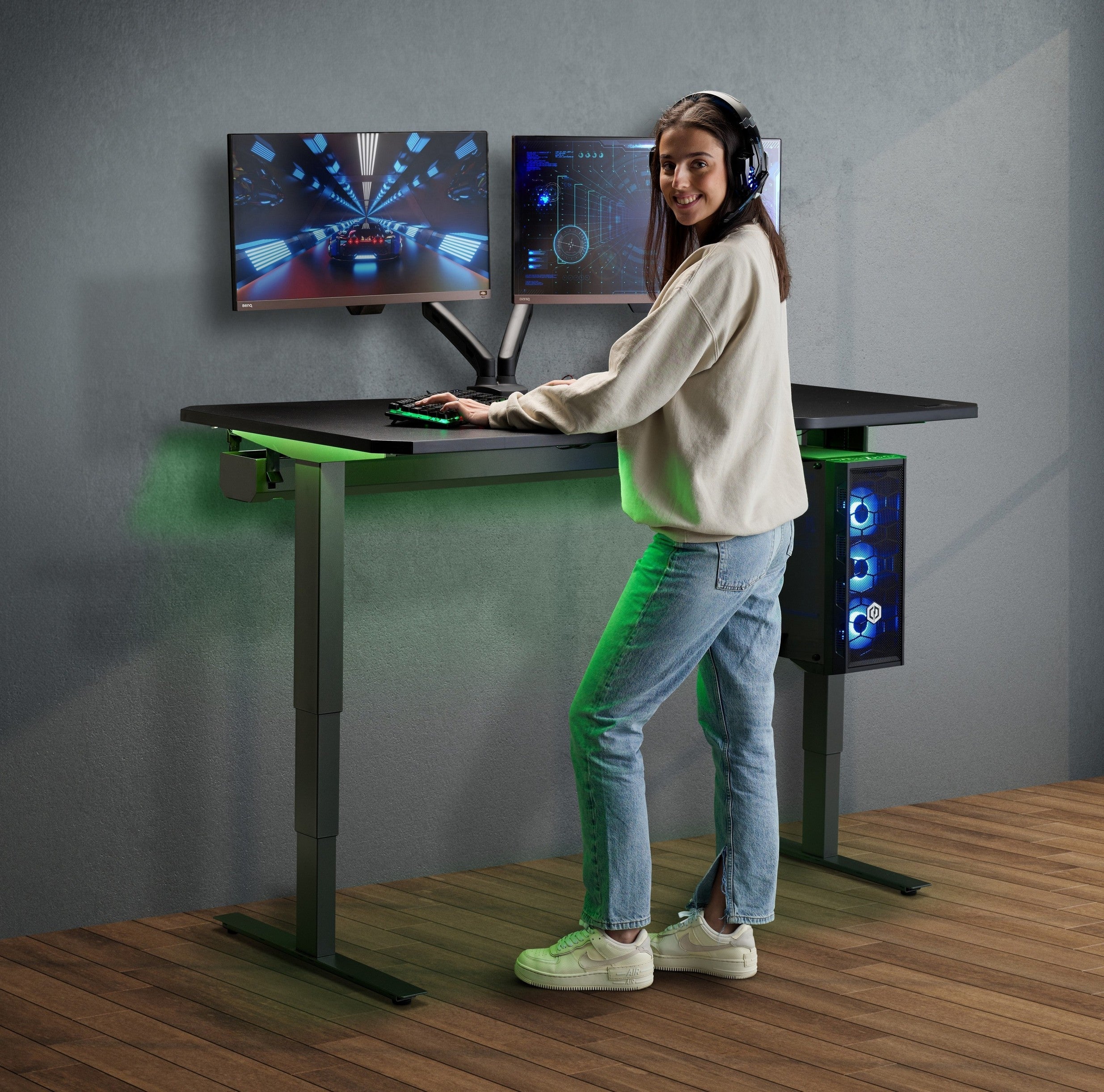 Bundle Deal - Professional Standing Gaming Desk