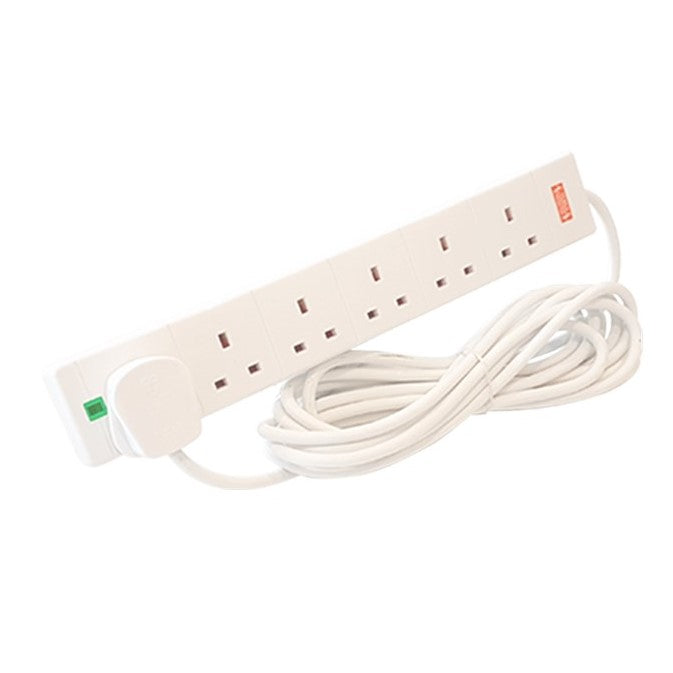 Surge Protected 6-Way Power Lead
