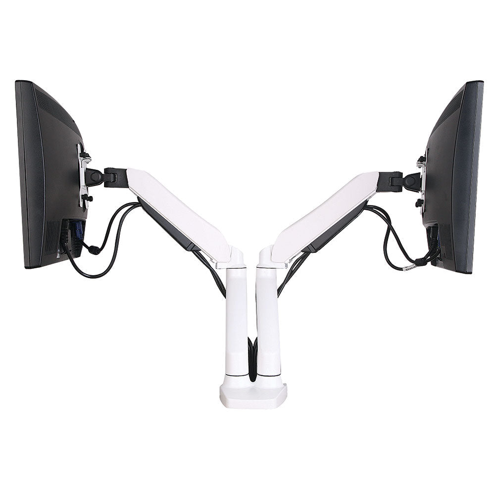 Gas-Lift Twin Monitor Arms